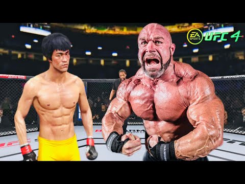 PS5 | Bruce Lee vs. Mega Strong Bodybuilder (EA Sports UFC 4)🥊