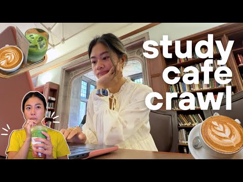 med student study vlog ☕️ | productive café crawl 