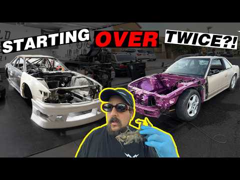 240SX S13 Drift Build Plans Changed… A Lot 😅