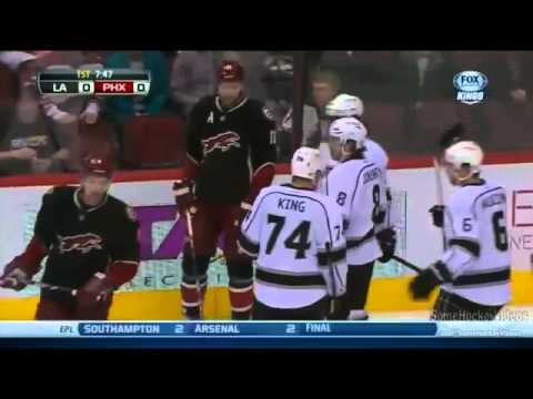 Drew Doughty Brings On The Pain 1.28.14