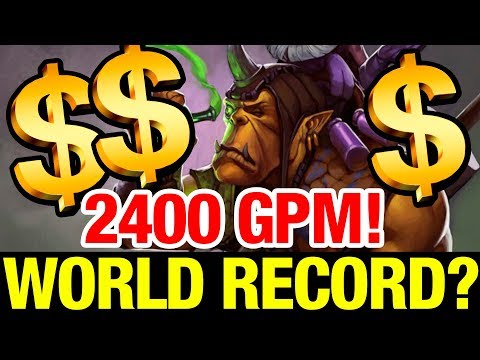 2400 GPM NEW WORLD RECORD?? - FULL GAME - Dota 2
