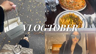 VLOGTOBER DAY 14 🍁| my bf surprised me , Italian lunch date & shopping in the city