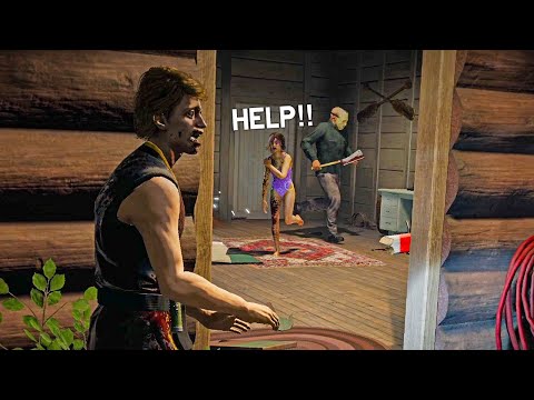 Playing Friday the 13th the game so you don't have to