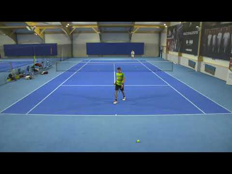 Wojciech Kasperski fall 2020 college tennis recruiting video