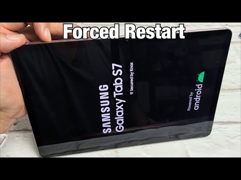 Galaxy Tab S7/S7+: How to Force Restart (Forced Reboot)