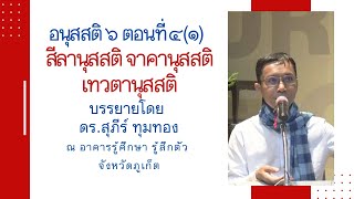 67-อนุสสติ 6 ตอนที่ 4(1).สีลานุสสติ จาคานุสสติ เทวตานุสสติ