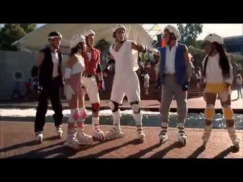 Mighty Morphin Power Rangers: The Movie - Rollerblading scene