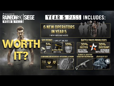 Is The Year 5 Season Pass Worth It? | Rainbow Six Siege