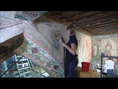 Eine ganz besondere Baustelle - die Veitskapelle in Stuttgart-Mühlhausen