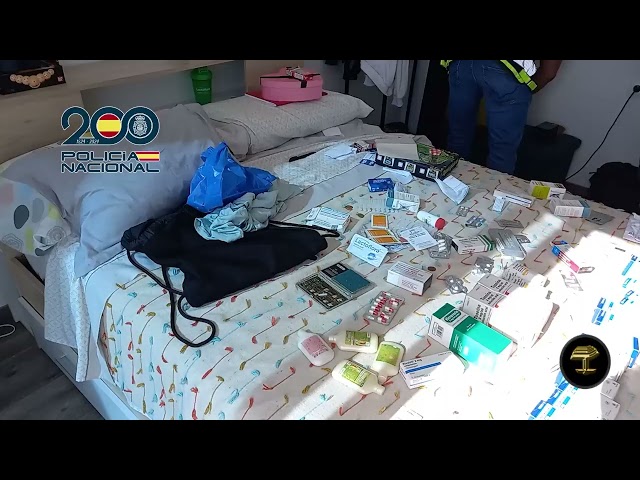 Desarticulan organización criminal dedicada a la distribución de recetas médicas falsas por Internet