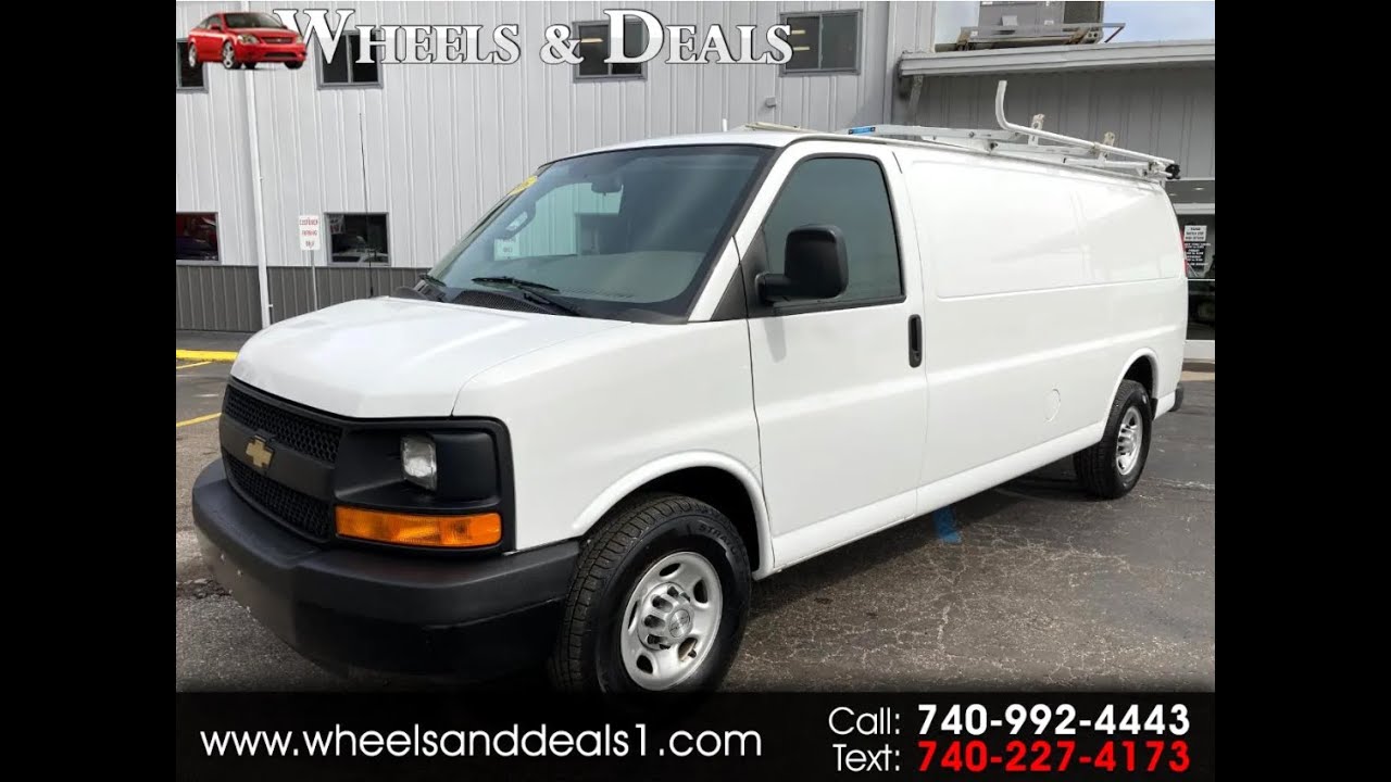 2016 Chevy Express G2500 Van With a 4.8L Vortec V8 Engine