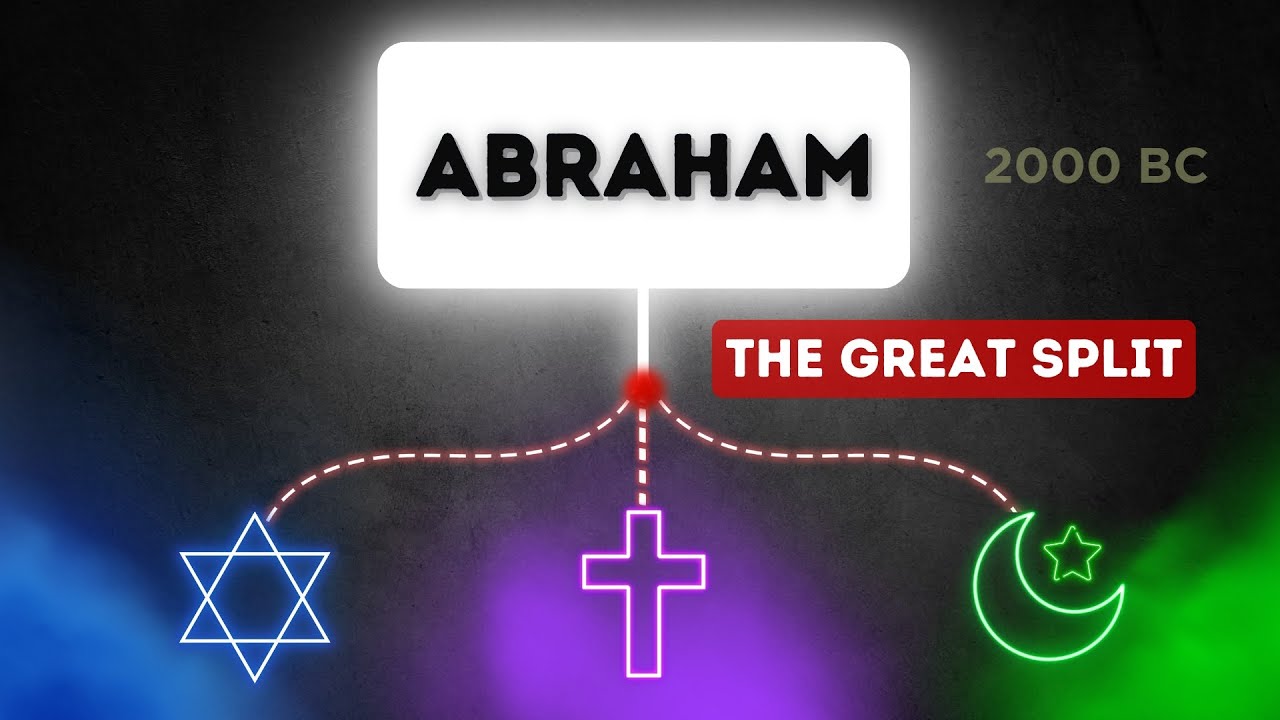 If Abraham followed ONE faith, why are there 3 religions today?