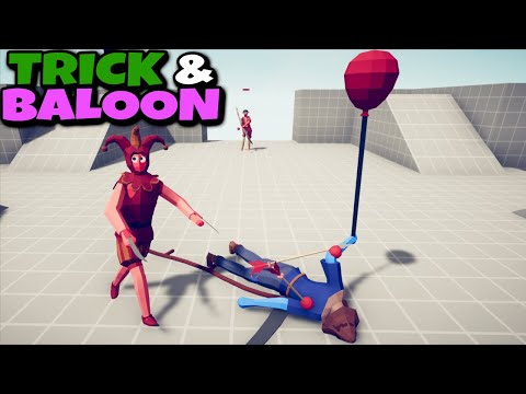 🃏TRICK & BALLOON🎈JESTER & BALLOON ARCHER vs EVERY FACTION - Totally Accurate Battle Simulator TABS
