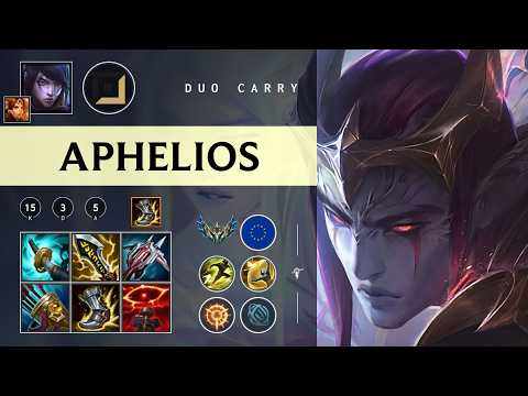Aphelios ADC vs Draven - EUW Challenger Patch 26.03