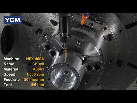 YCM NFX 400A Yüksek Performanslı 5 Eksen Dikey İşleme