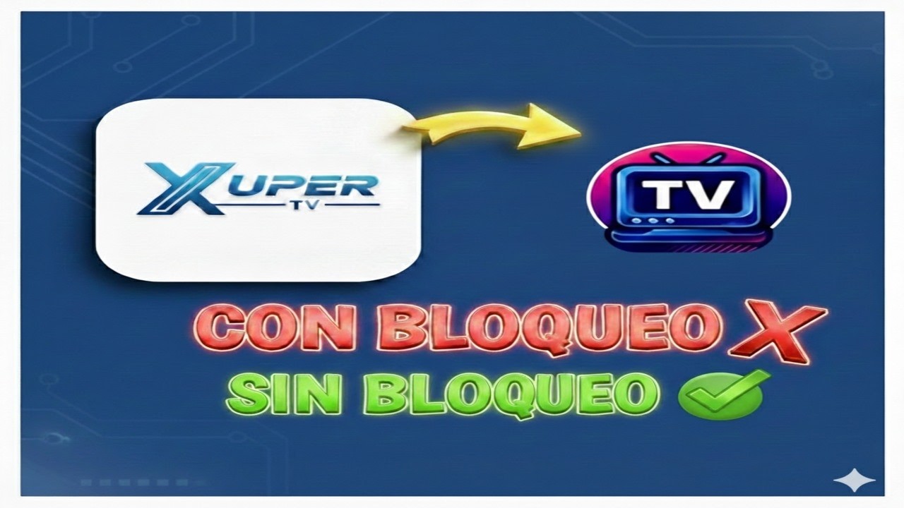 salió la nueva alternativa  XUP3R sin bloqueo y sin VPN| PARA SMART TV/TV BOX/AndroidTV firestick