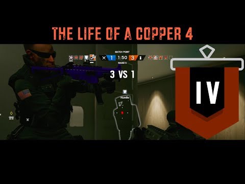 1 Grenade, 3 Kills! - The Life of a Copper 4 - Rainbow Six Siege Funny Moments