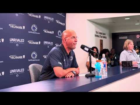 Penn State coach James Franklin’s Villanova post-game press conference
