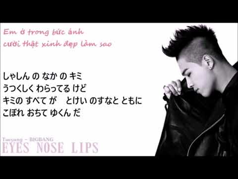 Eyes Nose Lips  - Taeyang (Japanese Karaoke)