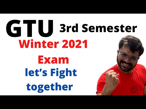 GTU | Winter 2021 Exam | let’s fight together |