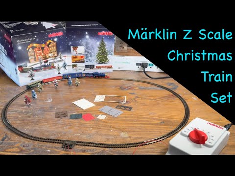 Z Scale Marklin Christmas Train Set!