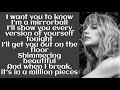 Taylor Swift ~ mirrorball ~ Lyrics