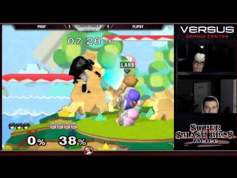 VS Weekly 11/04/16 - Losers Finals - Flipsy (ICs) vs Prof (Fox, Marth) - Melee