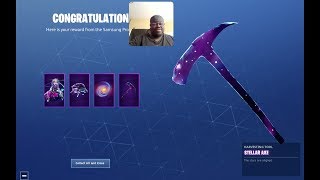 Fortnite Unlocking The Galaxy Skin On Second Account. SORRY