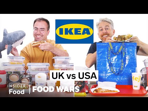 美國宜家與英國宜家 | 美食大戰 | Insider Food (US vs UK Ikea | Food Wars | Insider Food)
