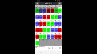 Shift Work Calendar Tutorial