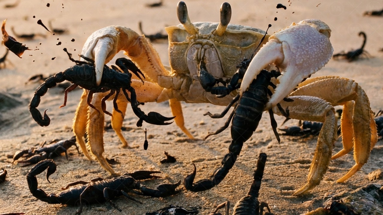 Cómo México Hace Que Los Cangrejos Acaben Con Los Escorpiones Mortales Por Todo el País
