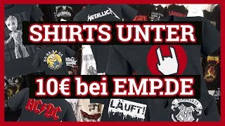 Wahnsinn! EMP Shirts unter 13 Euro!!! Unsere Mini T-Shirt Challenge