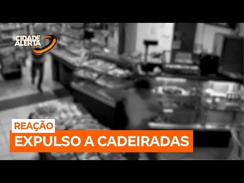 Assaltante foge após levar cadeiradas de comerciante em São José da Bela Vista (SP)