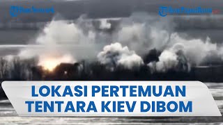 Bom FAB-500 Rusia Hancurkan Lokasi Pertemuan Pasukan Ukraina, Picu Ledakan Bertubi-tubi
