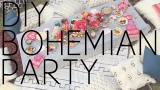 DIY Bohemian Party