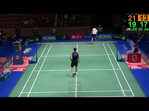JERMAN OPEN 2022 | MS |  Lee Zii Jia vs Mark Caljouw