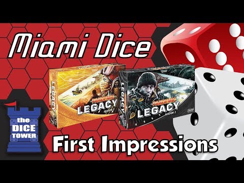 Miami Dice - Pandemic Legacy: Season 2 First Impressions **SPOILER-FREE**