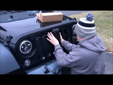 Jeep Wrangler JK - Grill Insert - Installation