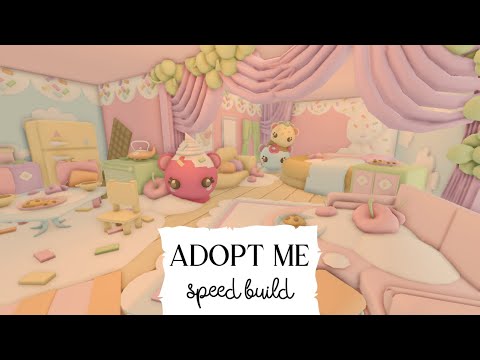 Candy Num Noms House Speed Build 🍭🧁 Roblox Adopt Me!