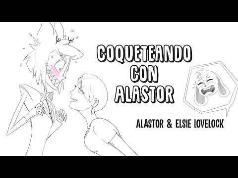 Ligando con Alastor/Flirting with Alastor (Alastor & Elsie Lovelock) Hazbin Hotel
