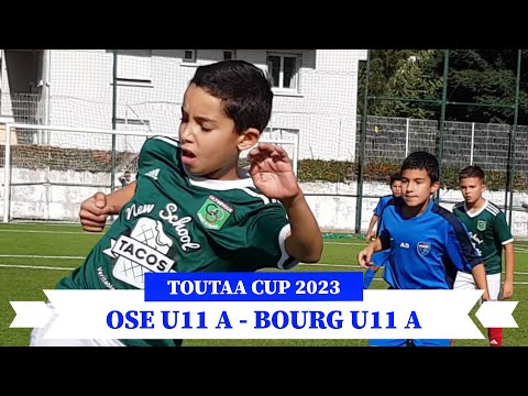 2023-10-21 // OSE U11 A - Bourg Peronnas U11 A (Toutaa International Cup - match 5)