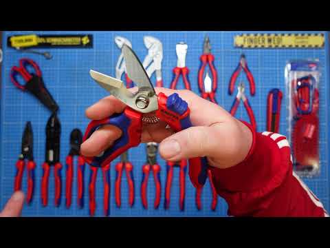 Preciziškos kirpimo replės 125mm KNIPEX 7813 video