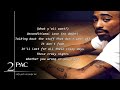 Unconditional Love - 2pac (Lyrics)