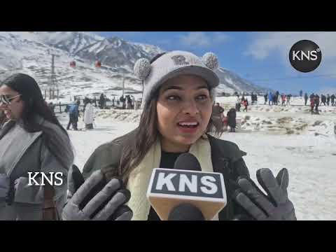 We arrived yesterday, and snowfall began right then, turning everything int...