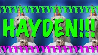 HAPPY BIRTHDAY HAYDEN! - EPIC Happy Birthday Song