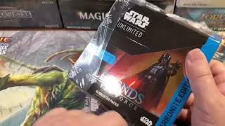 Carbonite Box Openings Are Fun! Legends Of The Force Star Wars Unlimited SWU LOF Unboxing Opening