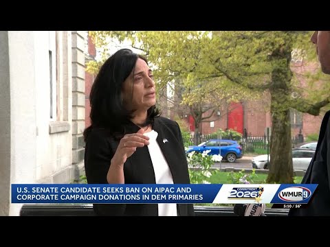US Senate candidate seeks ban on AIPAC campaign donations