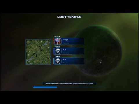 StarCraft2: Andragon (Terran) vs 2 Elite A.I. Zergs  - LAZY Victory