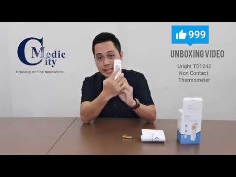 UNBOXING: URIGHT TD1242 NON CONTACT THERMOMETER