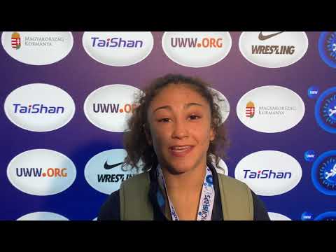 Audrey Jimenez Cadet World bronze medalist (49 kg, 2021)